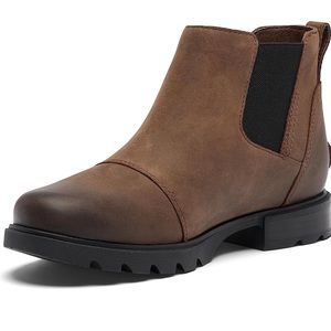 NEW Sorel Emelie III Chelsea Boots - Waterproof, Leather For Women